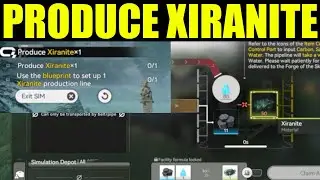arknights endfield - how to produce xiranite (use the blueprint to set up xinirate production line)
