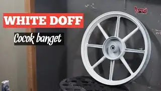PUTIH DOFF PADA VELG PALANG 8