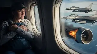 She Sat in Silence on the Plane — Until Engine Failure Exposed Her to Fighter Jets