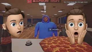 @caseoh_ ordered from my restaurant!?!?!? Midnight shift Fortnite horror map