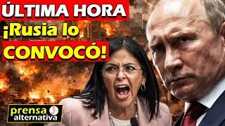 Putin y Delcy Rodríguez en alianza contra EEUU!!
