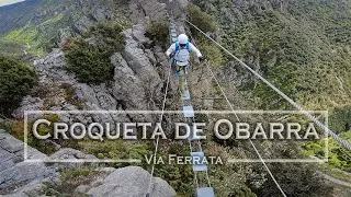 Vía Ferrata Croqueta de Obarra (K4) 🧗‍♂️ | Huesca