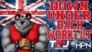 Massive Joe in da HOUSEEEE for a Massive Back Workout - Aussie Style