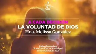 God's will for every decision | Sister Melissa Gonz&aacute;lez | September 21, 2025