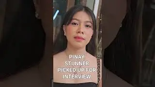 Stunner Pinay In Manila Agrees To Interview With Euro Vlogger 🎙️ #manila #metromanila #pinay