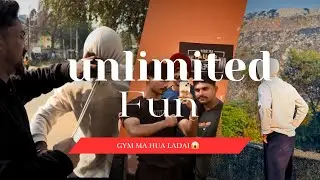 UNLIMITED FUN | GYM MA LADAI 😱 | DON’T MISS THE END | HASTE HASTE PGL HO JAOGE 