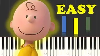 Charlie Brown Theme Song On Piano EASY