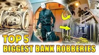 Top 5 Bank Robberies in History | Biggest Heists in  The World | Real Life Money Heist | Arbitrage