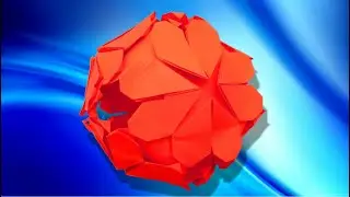 Origami modulaire, kusudama : ❤️ Cœurs 💖