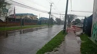 Lluvias Muy Fuertes En Valdivia 
