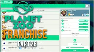 BEAR BREEDING CHALLENGE | PLANET ZOO FRANCHISE GAMEPLAY | PART 28