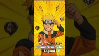 top 5 best ACCURACY character in moba legend 😱.#mobilelegends #mlbbcreatorcamp #shorts #viral #mlbb