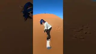 POV: SURFING the SAHARA DESERT #shortsfeed