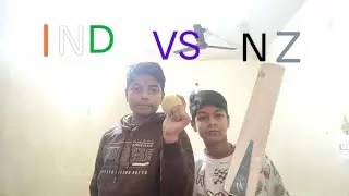 Comedy international match in the home India versus New Zealand.