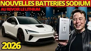 NOUVELLES BATTERIES SODIUM : Model 2 2026 à 14 000 $ ? 10–80 % en 12 min, jusqu’à 960 km!