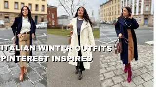 Italian Winter Elegance: 5 Pinterest Outfits Styled for Real Life