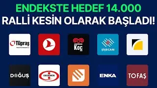 HEDEF 14.000 l ENDEKS & HİSSE ANALİZİ l TUPRS DOAS SİSE KCHOL ENKAİ BRSAN CANTE THYAO TOASO EREGL