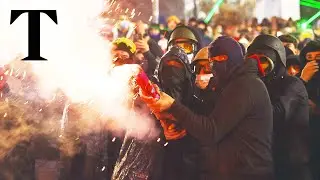 LIVE: Thousands protest in Georgia after President elected