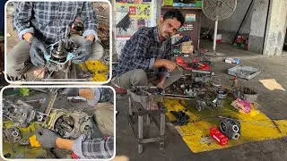 splendor bike engine fitting/full engine bana ne ke liye kya kya dale
