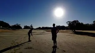 Speed Golf in the Dew With A Q Club