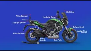 LLUVIA TURIZMO Bike Accessories First Impression | Saddle Stay | Yamaha FZS v3
