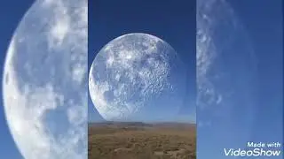 Impresionante aparici&oacute;n de la LUNA en el C&iacute;rculo Polar &Aacute;rtico. Entre Canad&aacute; y Rusia