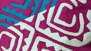 #Tutorial #hemming #appliqué detail tutorial of folding and hemming advance Aplic dress design