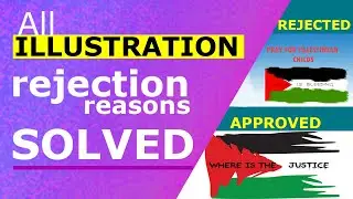 Why your Illustrations get rejected on Shutterstock? | Illustration rejection reasons explained