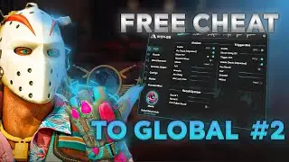 USING A FREE CHEAT TO REACH GLOBAL | ANYX.GG PART 2