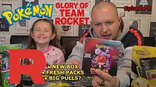 NEW BOX! Japanese Glory of Team Rocket 🇯🇵 4 Pack Opening Binder Progress & Full Art Pulls Episode