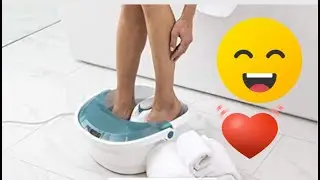 HoMedics Bubble Spa Elite Footbath | best foot spas new review 🔥