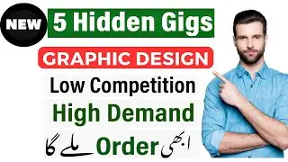 5 best High Demand and Low Competition Gigs for graphic design niche