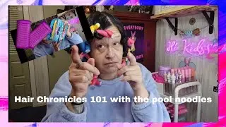 Hair Chronicles 101 дети, играющие в лапшу для бассейна