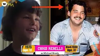 JAWS (1975 Film) All Cast THEN and NOW  Real Name and Age