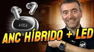 TOZO NC20 🔥 Auriculares com ANC H&iacute;brido e Caixa com Ecr&atilde; LED! Valem a Pena?