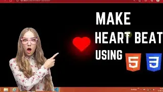 Heart Beat using HTML CSS