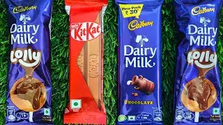 Satisfying Video ASMR Sweets Dairymilk, Kitkat Chocolates&Lollipop🍫Unboxing GIANT With Good Sound 🔊