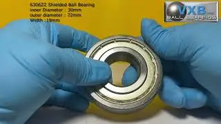 Comparison 30mm inner diameter  Shielded  Ball Bearings 6306ZZ vs High Temperature Bearing T6206