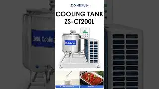 How To Use ZS-CT200L Milk Cooling Tank Liquid Cooler Storage Tank