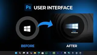 I Used Photoshop to DESIGN USER INTERFACE For Desktop & Smartphone (Step-by-Step Guide)