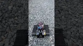 Watch Our Tank Car Conquer Rocky Terrain! #robot #stemeducation #stemlearning #roboticslearning