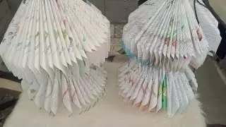 طريقه فانوس رمضان من الورق سهله جدا ❤❤ كل عام وانتم بخير 🌜🌜🌜🌜