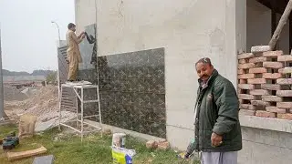 Top tile installation team in rahim yar khan #KitchenTiles#ConstructionPakistan#HomeRenovatio
