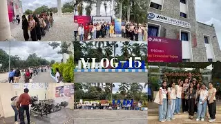 VLOG-15 | Visit to Jain University Global Campus, Kanakapura Campus | Exploring and fun learnings ✨