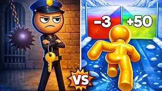 Thief Puzzle vs Tall Man Run | Smart Puzzle vs Endless Run Gameplay