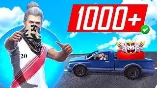 BEST STRATEGY ✅ To Get +1000 Br Rank Points! 🔥 [USING VEHICLE] Ft. @MONUKING73  With Utkarsh FF