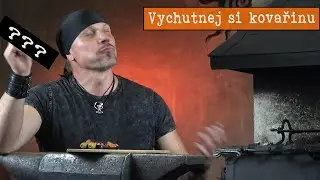 Jak vykovat n&aacute;stroj na grilov&aacute;n&iacute; - #forging #blacksmithing #garden #party #food #fork #kov&aacute;n&iacute; #kouti