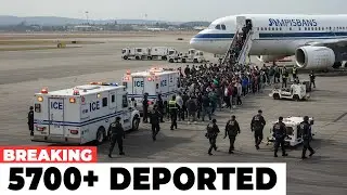 Thousands Loaded Onto Planes &mdash; ICE Deportation Flights Now in Full Swing!