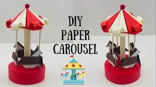 Paper Carousel Craft / How to Make Carousel  With Paper At Home / Paper Craft / Easy Paper craft