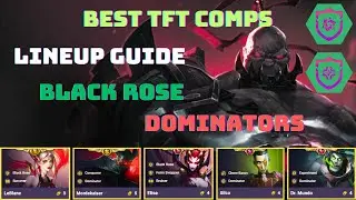 How to Build the Perfect Black Rose Dominator Comp in TFT Set 13!